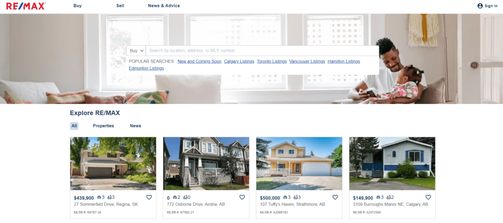 8 Best Real Estate Websites Canada 2023 3 remax