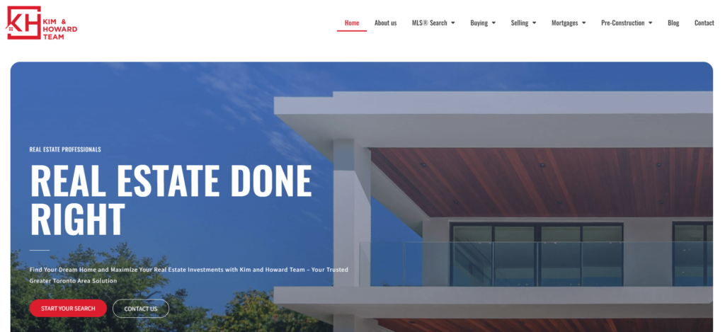 8 Best Real Estate Websites Canada 2023 2 kim and howard team