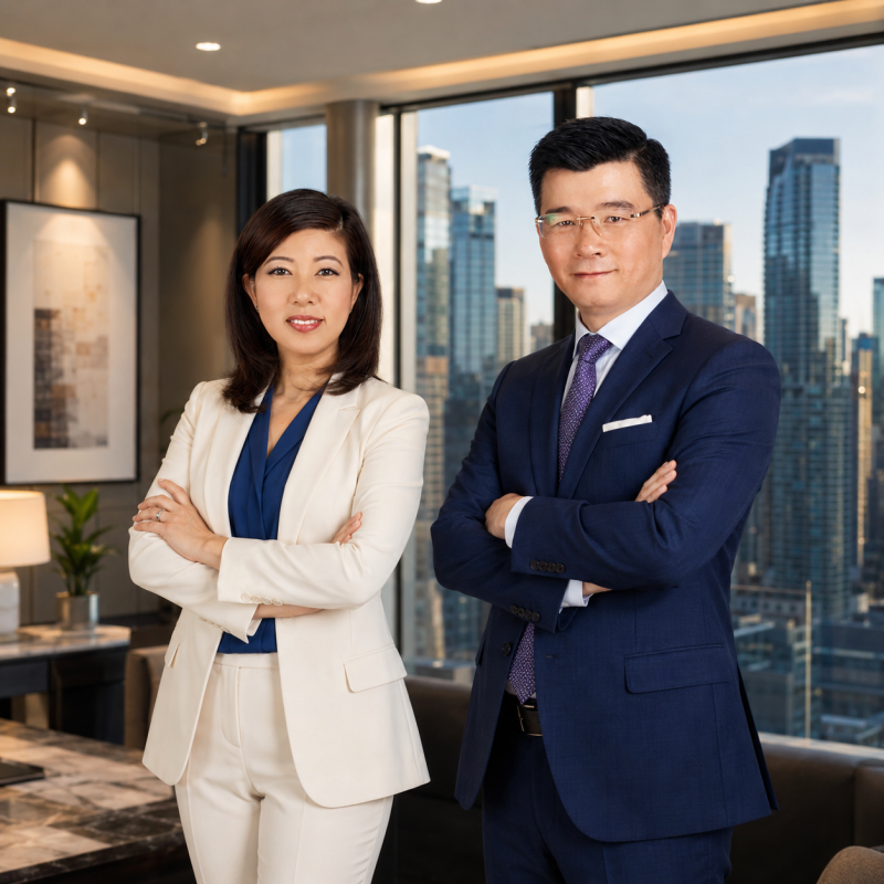 Kim Huang and Howard Huang